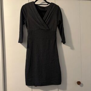 The Limited dark gray dress